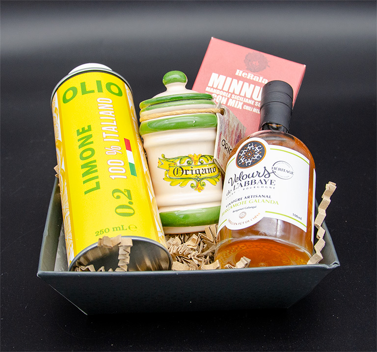 Coffret Huile/vinaigre à 35,90 €