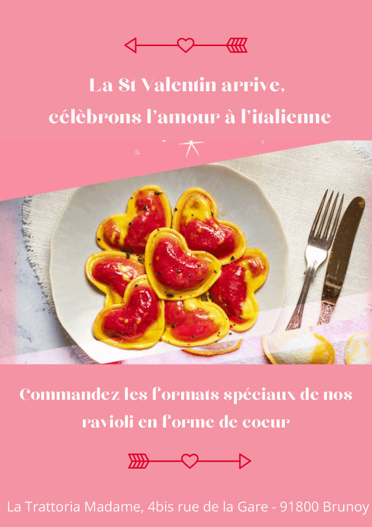 La St Valentin arrive, célèbrons l’amour à l’italienne