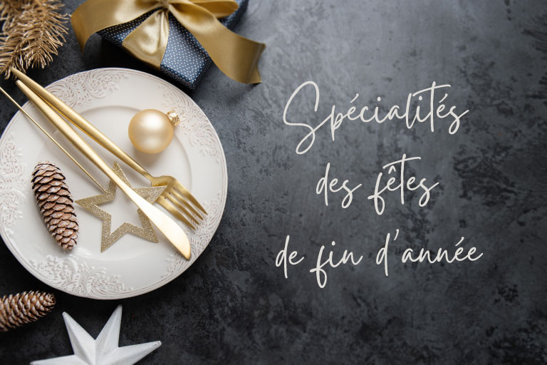 Spécialités des fetes de fin d'année
